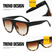 Women Sunglasses Oversized Square Goggles Shades Sun Glasses Outdoor Vintage