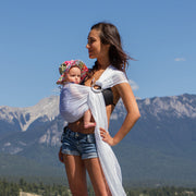 Écharpe Ajustable AIR (Ring Sling) | Gris-1